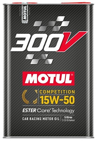 Масло моторное синтетическое д/авто 826951/300V COMPETITION SAE 15W50 (5L)/110861