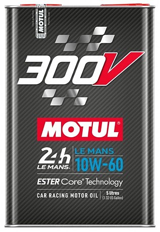 Масло моторное синтетическое д/авто 827051/300V LE MANS SAE 10W60 (5L)/110865