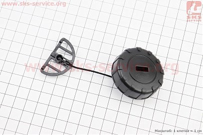 Пробка бака паливного, масляного MS-170/180, ОРИГІНАЛ (11303500500), з розбирання нової пилки