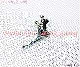 Перекидка цепи передняя с нижней тягой, крепл. 28,6мм, под звезду 42T, хром FD-TY 10