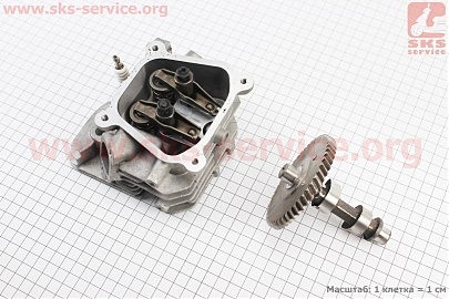 Головка цилиндра в сборе 168F 68mm + распредвал