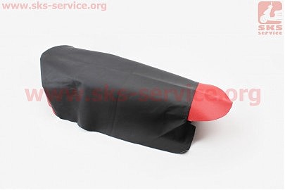 Чохол сидіння (еластичний, міцний матеріал) чорний/червоний