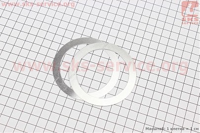 Прокладка головки цилиндра 12V, к-кт 2шт, (алюминий)