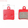 Гальмівні колодки Disk-brake (Hope Mini, GIANT DA3,DA5), червоні YL-1031