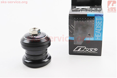 Кермова колонка BMX 1-1/8" (34/28,6x34/30) безрізьбової вилки, чорні H878SW
