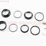 Кермова колонка BMX 1-1/8" (34/28,6x34/30) безрізьбової вилки, чорні H878SW