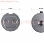 Тормозные колодки (дисковые) ZS200GY-2; Suzuki GP125; LIFAN LT125-3A; KREIDLER 125RS; MOTO ROMA- MXR125 к-кт 2шт