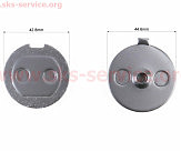 Тормозные колодки (дисковые) ZS200GY-2; Suzuki GP125; LIFAN LT125-3A; KREIDLER 125RS; MOTO ROMA- MXR125 к-кт 2шт