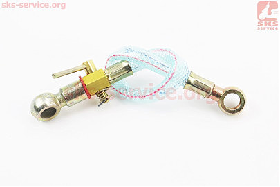 Трубка &mdash; шланг топливный L-310mm + кран ZS1100