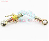 Трубка - шланг топливный L-310mm + кран ZS1100