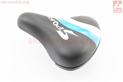 Сидіння CHILD 210x150мм, чорно-синьо-біле SPORT AZ-272BF