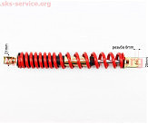 Амортизатор задній GY6/Honda - 310мм*d41мм (втулка 10мм / вилка 8мм), червоний