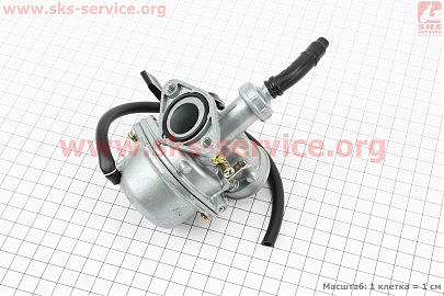 Карбюратор в зборі Delta 70/90/110cc, D=19, тип 2