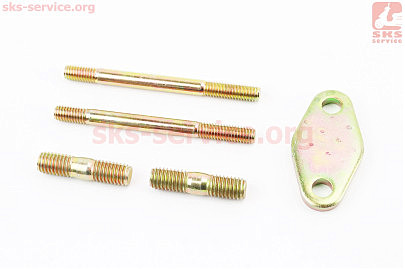 Шпильки головки 4шт + пластина к-кт 178F