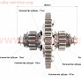 Диференціал у зборі Z-47, Z-15x16, Z-11 JR-Q12E (120-1) (можливий наліт)