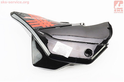 Уцінка X-Road Light 200-250 пластик — бічний передній лівий, ЧОРНИЙ з червоним малюнком (присутні незначні потертості)