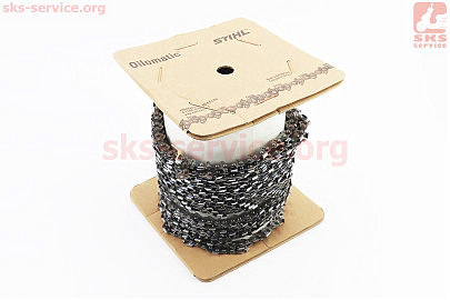 Ланцюг (бухта) 3/8"-1,3mm-1640зв. круг. зуб RM, виробництво Китай, БЕЗ ЗАМКІВ, БЕЗ КОРОБОК
