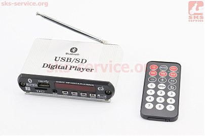 АУДІО-блок з антеною (Bluetooth, МРЗ-USB / SD, FM-радіо, пультДУ), тип 2