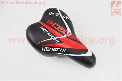 Сидіння CHILD 220x150мм, чорно-червоно-біле HENGCHI AZ-296