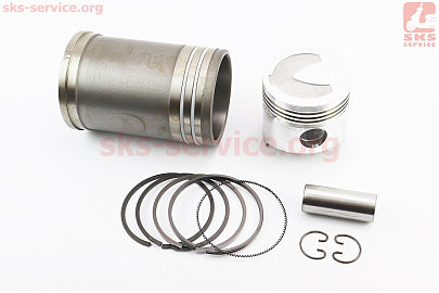 Поршневая R190N к-кт, поршень 90mm STD (форкамера "Подкова") +гильза +манжеты