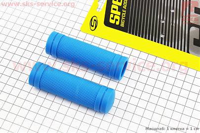 Ручки керма CHILD 90мм, сині SBG-660S