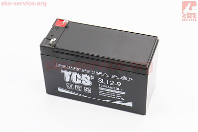 Акумулятор 12V9Ah SL12-9 кислотний (L151*W65*H94mm) для ДБЖ, іграшок та ін.