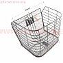 Корзина багажная передняя 26", чёрная JL-CK055 (возможны царапины, сколы, дефекты покраски)