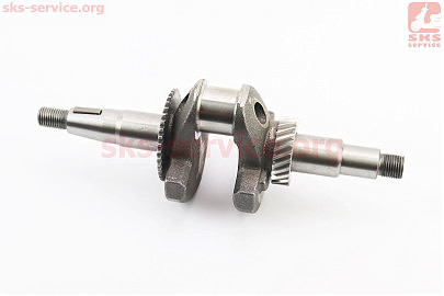 Колінвал 168F/170F (D шийки-30mm, H-85mm, L-240mm) під різьблення М16, для мотопомпи