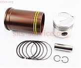 Поршнева R195N к-кт, поршень 95mm STD (форкамера 