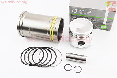 Поршнева R195N к-кт, поршень 95mm STD (форкамера "Підкова") +гільза +манжети