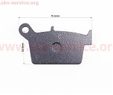 Loncin LX250GY-3 Тормозные колодки (дисковые) к-кт, тип 1