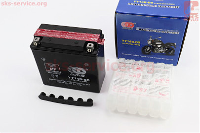 Акумулятор 12V12Аh YT14В-BS кислотний (L150*W70*H145mm)
