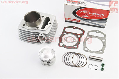 Цилиндр к-кт (цпг) CB150cc 62,0мм (высота цилиндра 69/97мм, палец 15мм)
