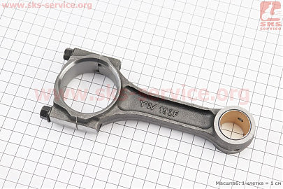 Шатун (D-46mm, d-23mm, L-121mm) 190F/192F