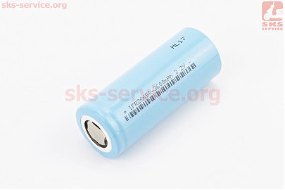 Акумулятор 3,2V 3600mAh 26650 3C Li-ion (L65*D26mm)