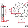 Звезда передняя JT JTF1908.14 14x520