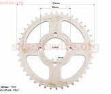 Звезда задняя AX100 - 428-43T - d=52; 4отв.*68mm (ZS250-5)