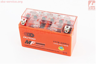Акумулятор 12V6,5Ah YT7В-4 GEL (L150*W65*H95mm)