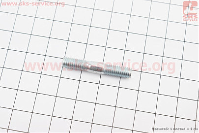 Шпилька M6x35 (GY6 глушника)
