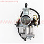 Карбюратор PZ30 СВ/CG-200 (d=30), дроссель ручной, с ускорительным насосом (качественная копия)