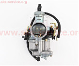 Карбюратор PZ30 СВ/CG-200 (d=30), дроссель ручной, с ускорительным насосом (качественная копия)