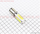 Лампа фары диодная BA20D - LED-4+1(линза)