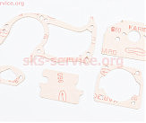 Прокладки 4500/5200/5800, к-кт 5 деталей (шкіркартон)
