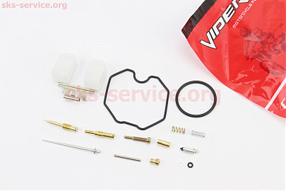 Viper — V200N Ремонтний комплект карбюратора 150-200cc, 15 деталей+поплавок