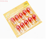 Лампа повороту (помаранчева без цоколя) 12V / 10W Т13 - 10шт