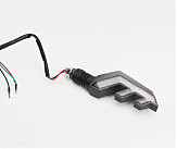 Поворот діодний на гнучкій ніжці + стоп сигнал/габарит LED ВИГИБ тип 2 