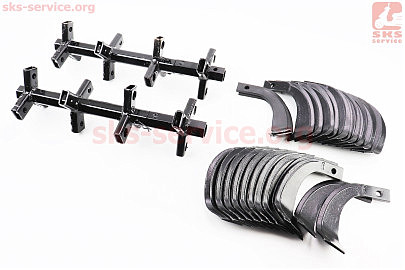 Фреза у зборі, під шестигранний вал 23,5-23,7mm, ширина захвата 820mm, 24 ножі