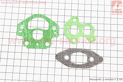 Прокладки 235/236/240, к-кт 3 деталі