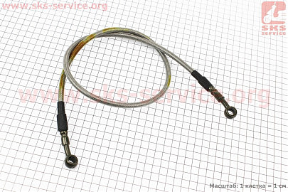 Шланг тормозной 90см (под болт-штуцер 10/10мм) армированный