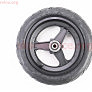 Колесо переднее 10" алюминиевое, пром-подшипники (10х30х9) 6200 2RS, под Disk-brake, Т4 (электросамокат)